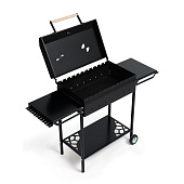  Мангал GrilMe MAX, 35 х 115 х 83 см, сталь 2 мм, термометр, 2 полки, колёса 10882655 