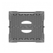 Табурет складной "Плетенка" малый микс  М3122/М7097