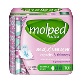 Гигиенические прокладки MOLPED Нормал 10шт. Гигиенические прокладки MOLPED Нормал 10шт.