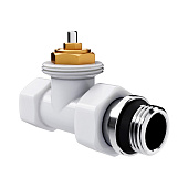 Набор термостатический прямой Royal Thermo Design 1/2"М30х1,5 белый