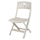  Стул складной Decorona DeRiviera 940х460х115, до 100 кг белый рассвет 