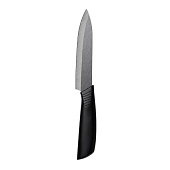 Нож кухонный керамический Black лезвие 12,5 см. ручка soft-touch чёрный 852231