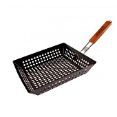  Сковорода-гриль Я ВЫБРАЛ 29х29см со складной ручкой и антипригарным покрытием 