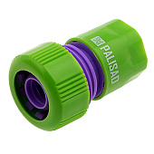 Соединитель пластм. быстросъемный для шланга 3/4" PALISAD , 66160 Соединитель пластм. быстросъемный для шланга 3/4" PALISAD , 66160