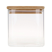 Банка для хранения Vetta ЭКО 750мл стекло, бамбук 828-001 Банка для хранения Vetta ЭКО 750мл стекло, бамбук 828-001