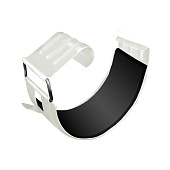  Соединитель желоба 125/90 Optima, Белый Ral:9003 