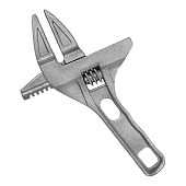  Ключ разводной 200мм, с тонкими губками, увеличенный диапазон раскрытия, 38мм, Vertextools 