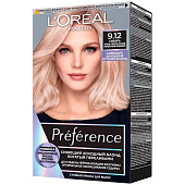 Краска для волос L'O Preference Cool Blondes 9.12 Сибирь Краска для волос L'O Preference Cool Blondes 9.12 Сибирь