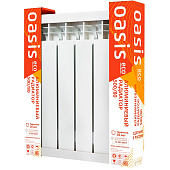 Радиатор алюминиевый 500х80 4 секции Радиатор алюминиевый 500х80 4 секции