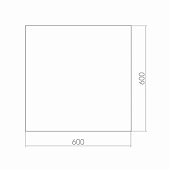 Зеркало Квадрат 60х60 20231 Silver Mirrors Зеркало Квадрат 60х60 20231 Silver Mirrors