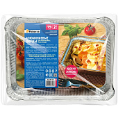 Формы для запекания алюминиевые PATERRA 22,5х17,5х3,5 см 1 л, 2 шт. в уп.402-725 Формы для запекания алюминиевые PATERRA 22,5х17,5х3,5 см 1 л, 2 шт. в уп.402-725