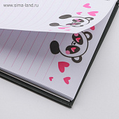 Записная книжка А6, Для опПАНДных мылсей, на замочке, 50 л, 4435552 Записная книжка А6, Для опПАНДных мылсей, на замочке, 50 л, 4435552