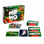  Настольная игра мемо Редкие животные, 9491134 