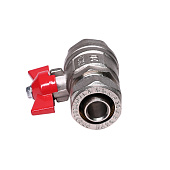 Кран шар баб 20х3/4 ВР под м/п трубу Кран шар баб 20х3/4 ВР под м/п трубу