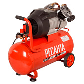 Компрессор КП-50/400М, 400 л/мин, 50 л, 8 Бар, 2500 Вт Ресанта Компрессор КП-50/400М, 400 л/мин, 50 л, 8 Бар, 2500 Вт Ресанта