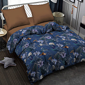 Комплект постельного белья 2 спальный Amore Mio BZ QR Tropics поплин Комплект постельного белья 2 спальный Amore Mio BZ QR Tropics поплин