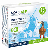 Стиральный порошок для цветного и белого NORDLAND ECO 900г 180735 Стиральный порошок для цветного и белого NORDLAND ECO 900г 180735
