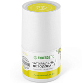 Дезодорант шариковый SYNERGETIC натуральный, лимонный кедр 50мл Арт.300019 Дезодорант шариковый SYNERGETIC натуральный, лимонный кедр 50мл Арт.300019