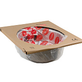  Мойка врезная D51см 0.8мм круглая с сифоном Melana 