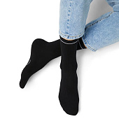  Носки унисекс OMSA с высокой резинкой Active 115, цвет Nero, размер 36-38 