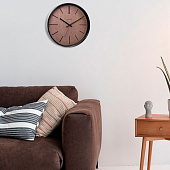 Часы настенные интерьерные d-30.5 см циферблат d-27 см бесшумные 9226770 Часы настенные интерьерные d-30.5 см циферблат d-27 см бесшумные 9226770