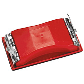 Брусок для шлифования, 210 х 105 мм, пластиковый с зажимами Брусок для шлифования, 210 х 105 мм, пластиковый с зажимами