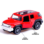 Машина металлическая Автоград "Джип", 1:36, инерция, открываются двери, красный, 10292555 Машина металлическая Автоград "Джип", 1:36, инерция, открываются двери, красный, 10292555