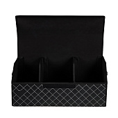 Органайзер багажника, 65х30х28 см, экокожа, Premium, черный Органайзер багажника, 65х30х28 см, экокожа, Premium, черный