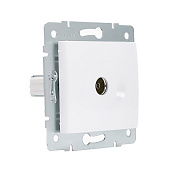 Розетка СП ТV проход. бел. Карина Розетка СП ТV проход. бел. Карина