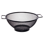  Сито металическое d22cм с ручками черное 323-0525 