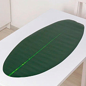  Дорожка (репс) 40х106 Лист зелёная 