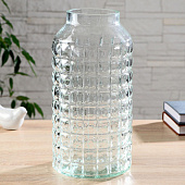 Ваза Альхес 30 см прозрачная 6900857 Ваза Альхес 30 см прозрачная 6900857