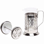 Френчпресс 350мл (нержавеющая сталь, стекло) /0773S Френчпресс 350мл (нержавеющая сталь, стекло) /0773S