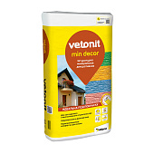 Декоративная штукатурка "короед" weber.min зерно 2.0мм (25кг) /Vetonit Декоративная штукатурка "короед" weber.min зерно 2.0мм (25кг) /Vetonit