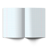  Тетрадь 48л "Со скоростью света", скрепка, клетка, тиснение золотой фольгой, Т199/01515 