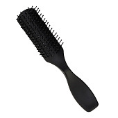  Расческа массажная №3 прямоуг КЛАССИКА 3,5х16,5±1см чёрный пакет QF 1390056 