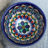  Пиала Риштанская Керамика "Узоры", 11 см, 3554741 