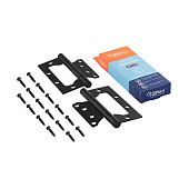 Петля универ. 800-4" 100х75х2,5 FHP ЭКО STD черный (без врезки) Нора-М(2шт) Петля универ. 800-4" 100х75х2,5 FHP ЭКО STD черный (без врезки) Нора-М(2шт)