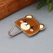 Крючок на липучке Bear brown Крючок на липучке Bear brown