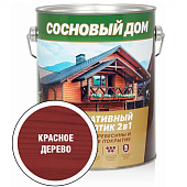 Антисептик СОСНОВЫЙ ДОМ красное дерево 2,7л Антисептик СОСНОВЫЙ ДОМ красное дерево 2,7л