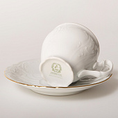 Чашка 240 мл с блюдцем 160 мм высокая Thun Bernadotte, декор "Отводка золото" БТФ0172 Чашка 240 мл с блюдцем 160 мм высокая Thun Bernadotte, декор "Отводка золото" БТФ0172