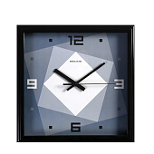  Часы настенные, серия: Классика, "Геометрия", серые 534284 