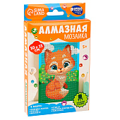  Алмазная мозаика для детей "Лисичка" 10х15 см   10629675 