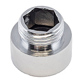 Переходник 3/4"ВР-1/2"НР хромированный К203 Rusant