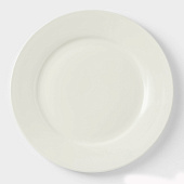 Тарелка обеденная Доляна White Label, фарфор, белый 1277452 Тарелка обеденная Доляна White Label, фарфор, белый 1277452