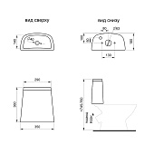 Унитаз-компакт Прайм к/в с арматурой и сиденьем Santeri Унитаз-компакт Прайм к/в с арматурой и сиденьем Santeri