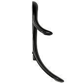 Крючок мебельный CAPPIO DUCK, двухрожковый, цвет черный 7599956 Крючок мебельный CAPPIO DUCK, двухрожковый, цвет черный 7599956