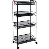 Этажерка Ладья 24К, черный Э342Ч Этажерка Ладья 24К, черный Э342Ч