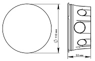 Коробка распр. для сплошных стен 100(88)x50 DIY SchE IMT351211