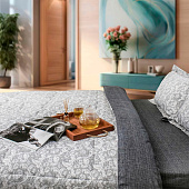  Комплект постельного белья евро Cleo сатин 32/008-NBO 